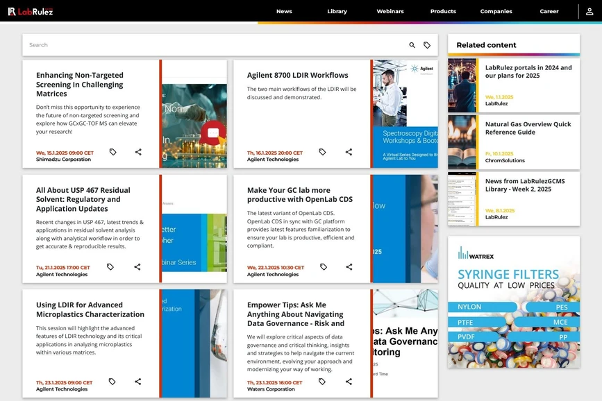 <p>LabRulez: Webinars LabRulezGCMS Week 3-4/2025</p>