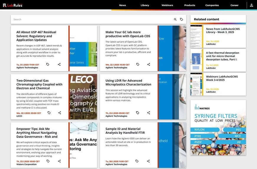 <p>LabRulez: Webinars LabRulezGCMS Week 4/2025</p>