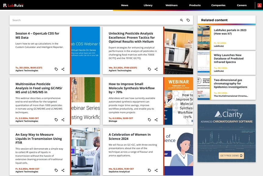 <p>LabRulez: Webinars LabRulezGCMS Week 5-6/2024</p>
