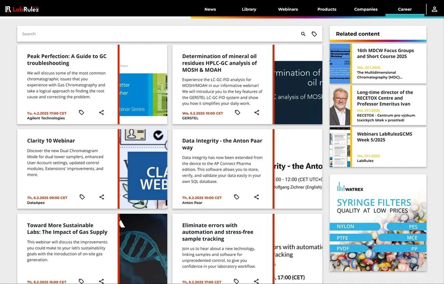 <p>LabRulez: Webinars LabRulezGCMS Week 6/2025</p>