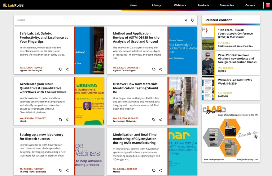 <p>LabRulez: Webinars LabRulezICPMS Week 10/2024</p>

