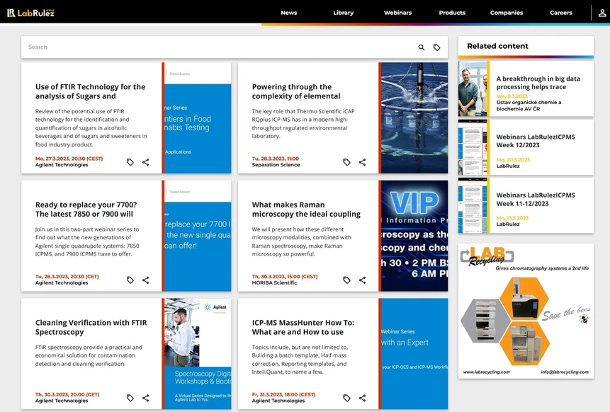 <p>LabRulez: Webinars LabRulezICPMS Week 13/2023</p>
