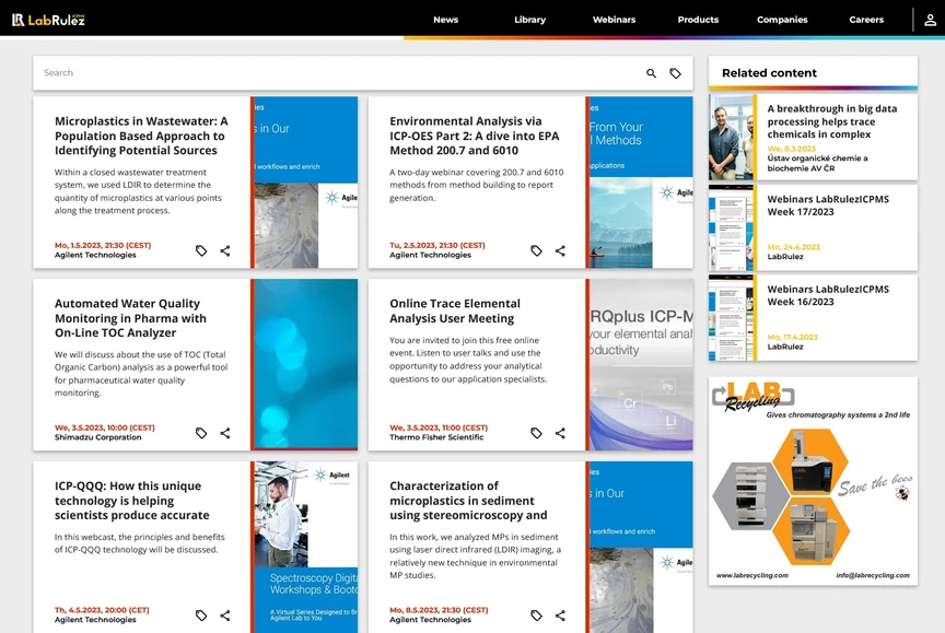 <p>LabRulez: Webinars LabRulezICPMS Week 18/2023</p>
