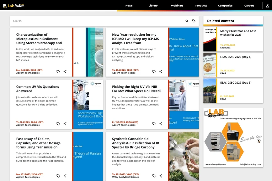 <p>LabRulez: Webinars LabRulezICPMS Week 2-3/2023</p>
