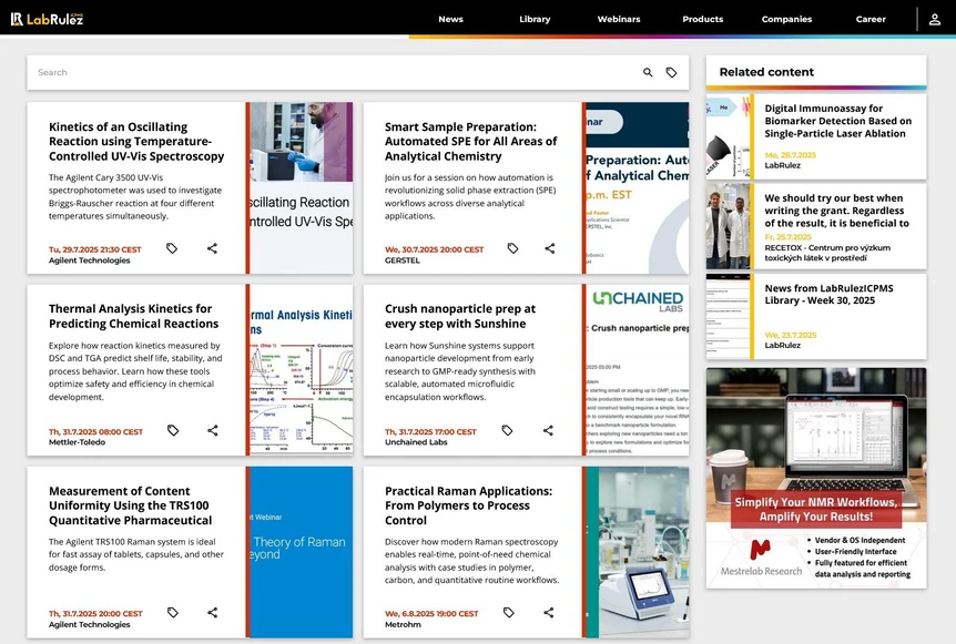 <p>LabRulez: Webinars LabRulezICPMS Week 31/2025</p>