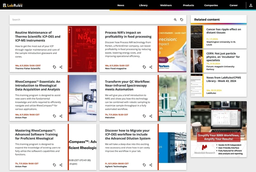 <p>LabRulez: Webinars LabRulezICPMS Week 45/2024</p>