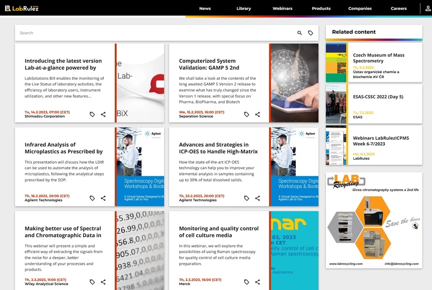 <p>LabRulez: Webinars LabRulezICPMS Week 7-8/2023</p>

