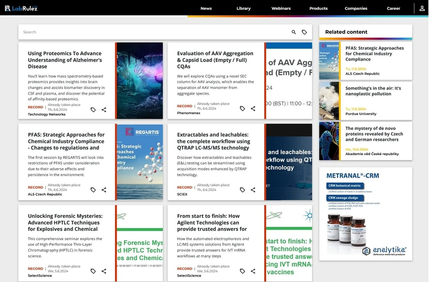 <p>LabRulez: Webinars LabRulezLCMS Week 23/2024</p>