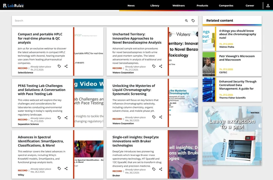 <p>LabRulez: Webinars LabRulezLCMS Week 9/2025</p>