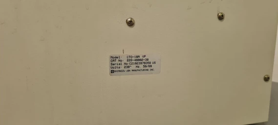 Shimadzu CTO-10A VP termostat HPLC kolon (Bazar)