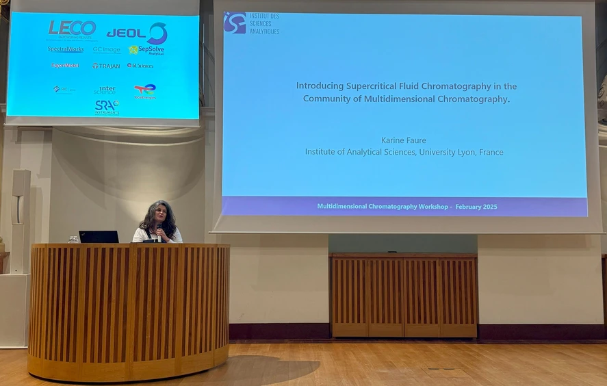 MDCW: Karine Faure - Introducing Supercritical Fluid Chromatography in the Community of Multidimensional Chromatography