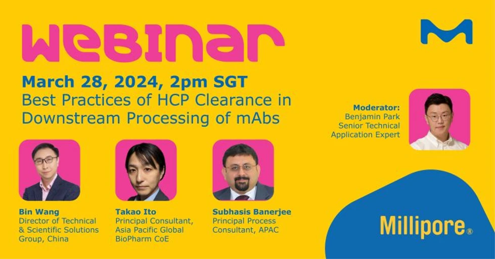 Merck: Best Practices of HCP Clearance in Downstream Processing of mAbs