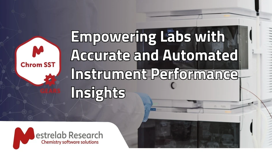 <p>Mestrelab: Introducing Chrom SST: Automated and Accurate Instrument Performance Insights</p>