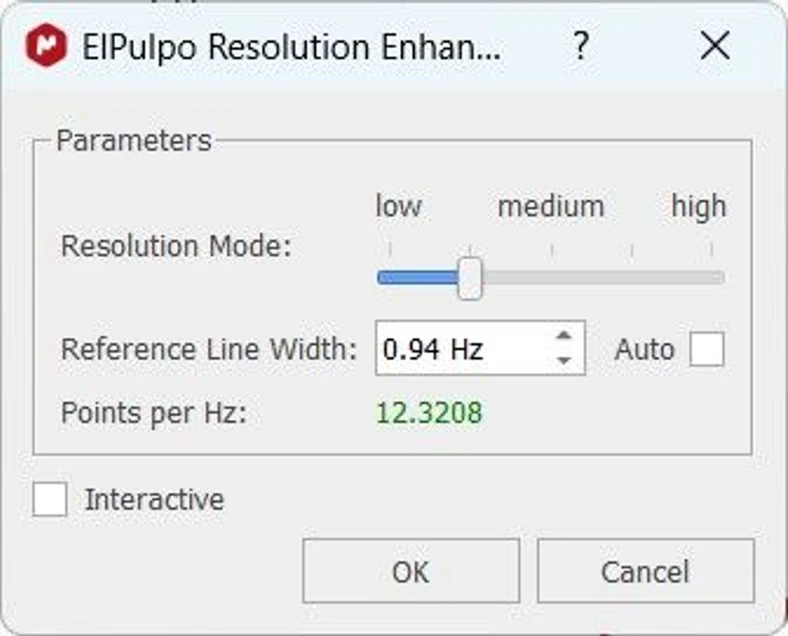 Mestrelab Research: ElPulpo Resolution Enhancement