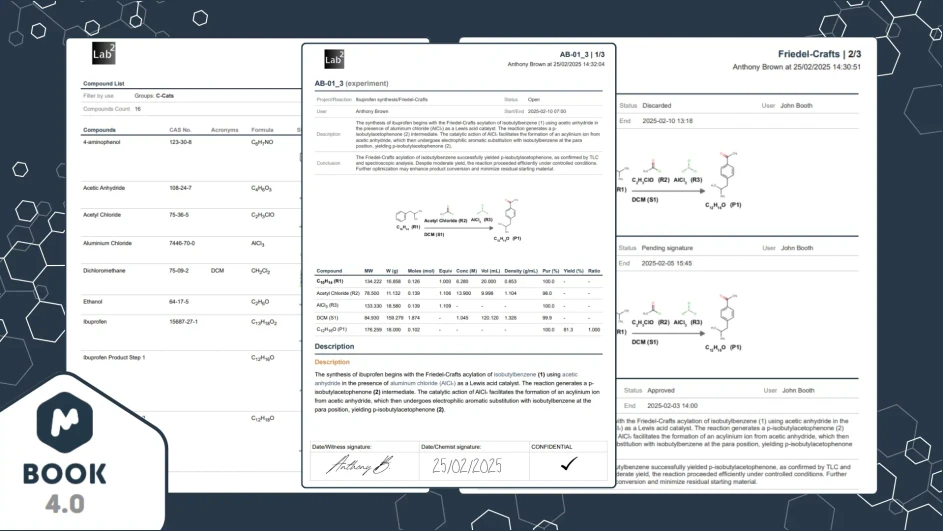 Mestrelab Research: Figure 5. Updated Mbook report templates