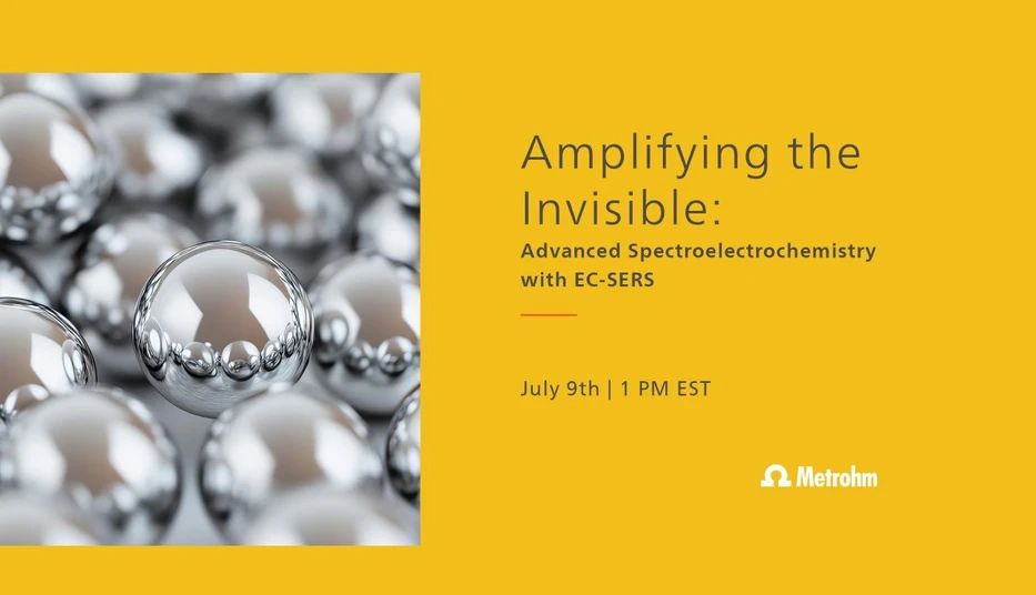 Metrohm: Amplifying the Invisible: Advanced Spectroelectrochemistry with EC-SERS