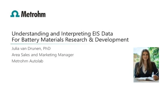 EIS Data For Battery Materials R&D