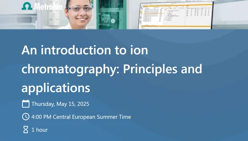 Ion chromatography: Principles and applications