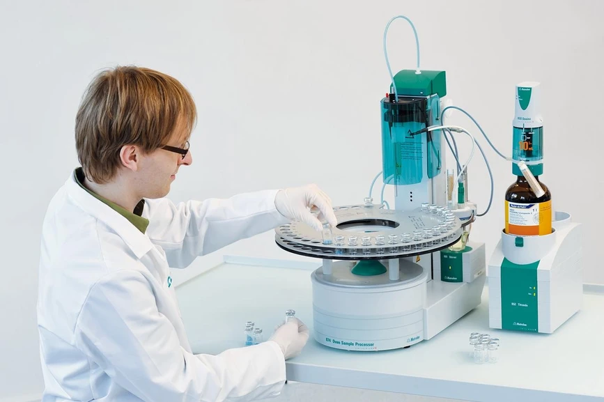 Metrohm: Karl Fischer (KF) Thermoprep