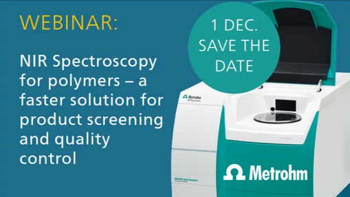 NIRS for polymers – a faster solution for product screening and QC