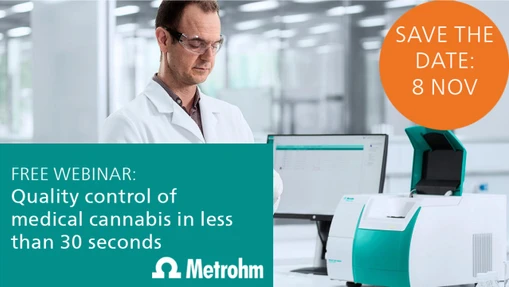 Quality control of medical cannabis in less than 30 seconds