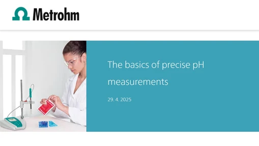 The basics of precise pH measurements