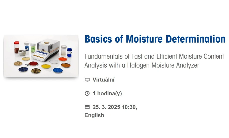Mettler Toledo: Basics of Moisture Determination 
