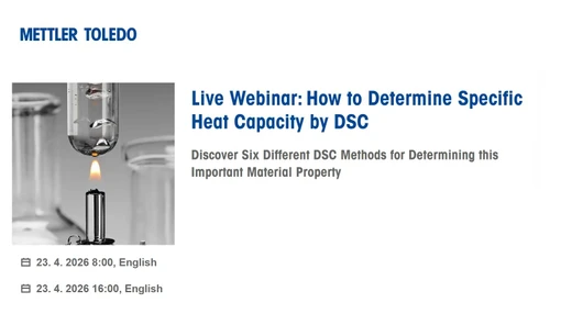 How to Determine Specific Heat Capacity by DSC