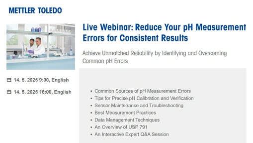 Reduce Your pH Measurement Errors for Consistent Results