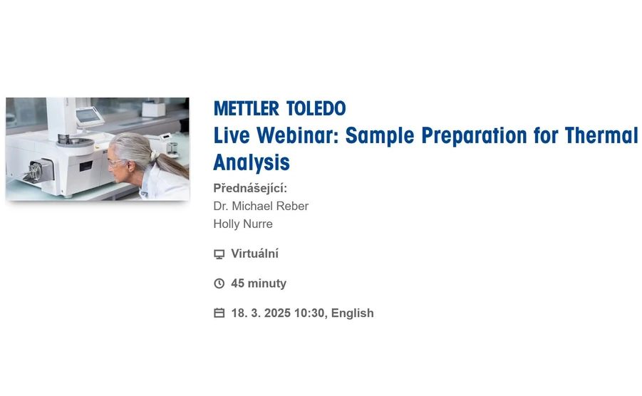 Mettler Toledo: Sample Preparation for Thermal Analysis 