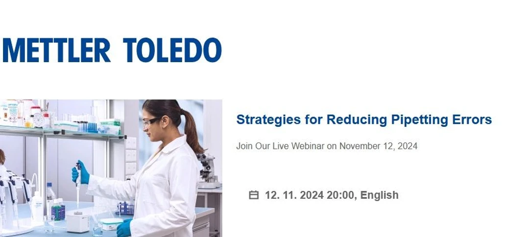 Mettler-Toledo: Strategies for Reducing Pipetting Errors 