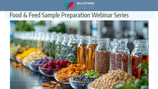 Modern Sample Prep for Organic Contaminants: PAHs, PFAS, MOSH/MOAH in Food