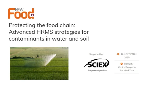 Protecting the food chain: Advanced HRMS strategies for contaminants in water and soil