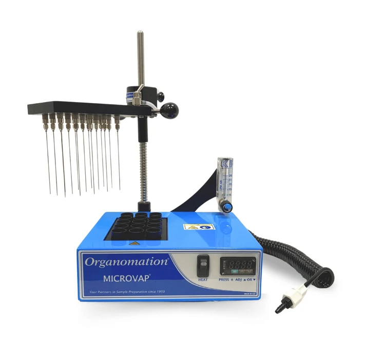 Organomation: 15 Position MICROVAP Nitrogen Evaporator