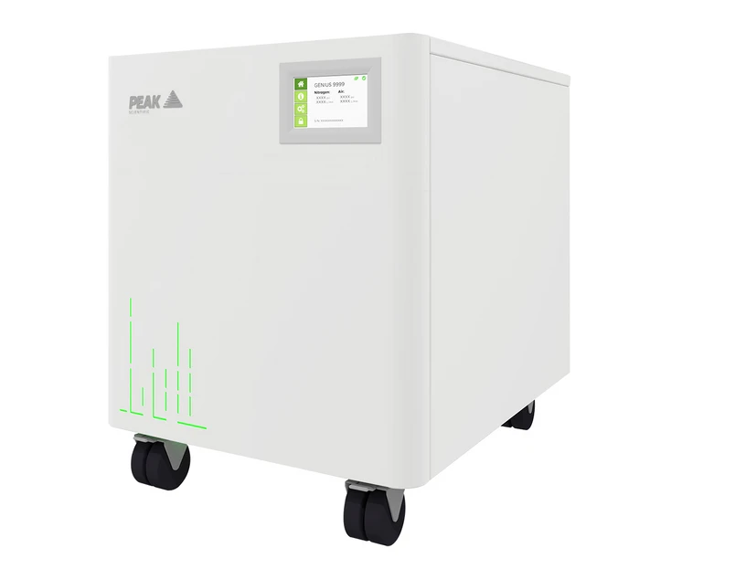 Peak Scientific: Generátor dusíku Genius XE SMZ pro LC-MS/MS systémy Shimadzu