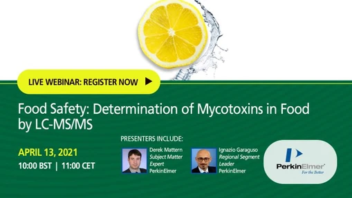 Food Safety: Determination of Mycotoxins in food by LC-MS/MS