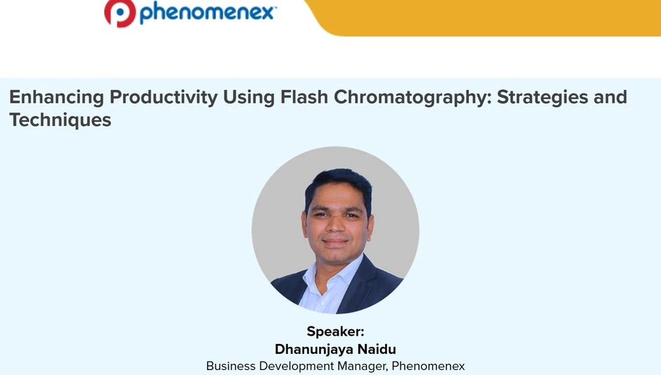 Phenomenex:  Enhancing Productivity Using Flash Chromatography: Strategies and Techniques