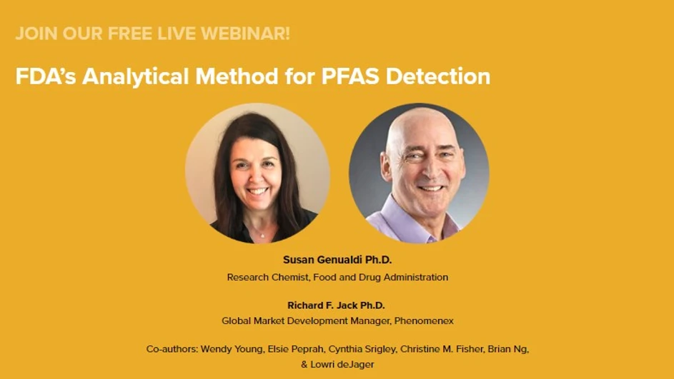 Phenomenex: FDA’s Analytical Method for PFAS Detection