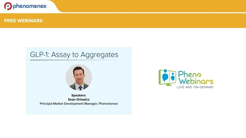 Phenomenex: GLP-1: Assay to Aggregates