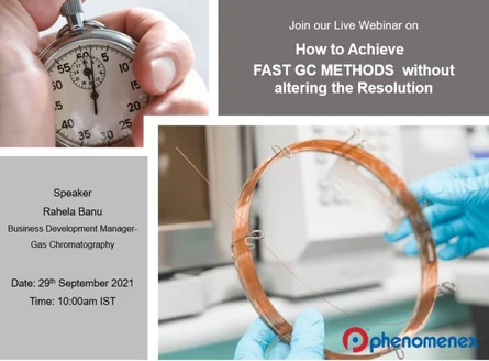 How to Achieve FAST GC METHODS without altering the Resolution