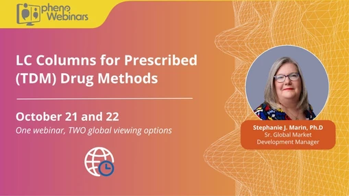 LC Columns for Prescribed (TDM) Drug Methods