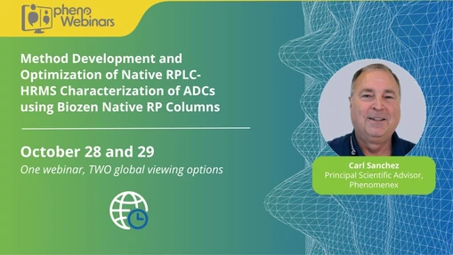 Method Development and Optimization of Native RPLC-HRMS Characterization of ADCs using Biozen Native RP Columns
