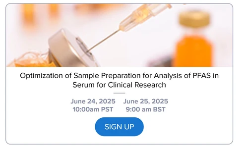 Optimization of Sample Preparation for Analysis of PFAS in Serum for Clinical Research