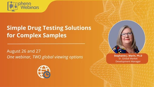 Simple Drug Testing Solutions for Complex Samples