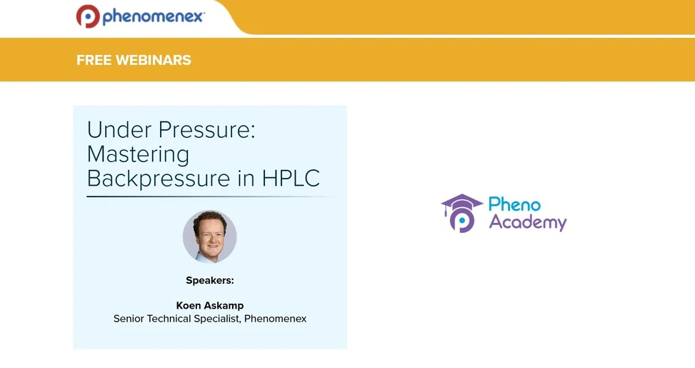 Phenomenex: Under Pressure - Mastering Backpressure in HPLC