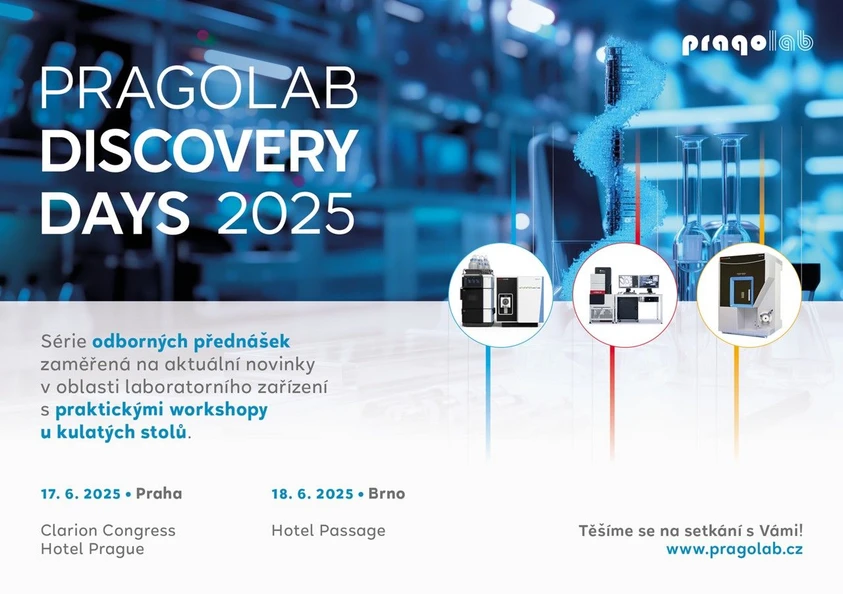 Pragolab DISCOVERY DAYS 2025 v Praze a Brně