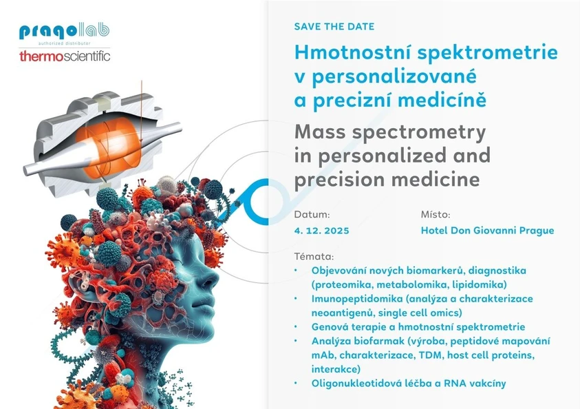 Pragolab: Hmotnostní spektrometrie v personalizované a precizní medicíně