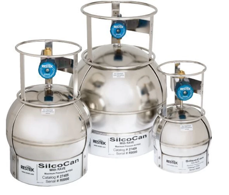 Restek: Sampling Airborne VOCs with Evacuated Canisters