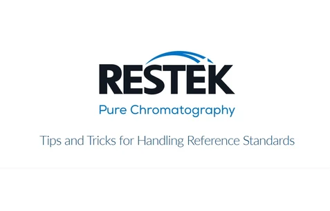 Tips and Tricks for Handling Reference Standards