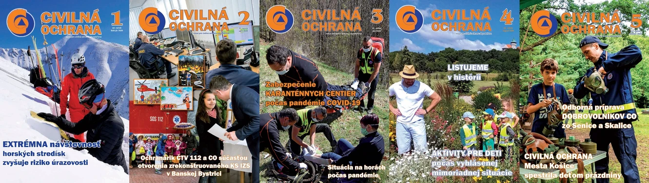 Revue civilnej ochrany, rok 2020